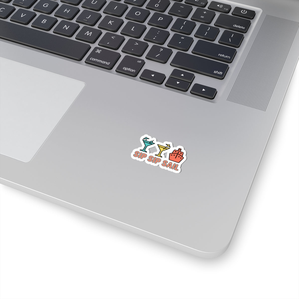 Sip Sip Sail Sticker | Cruise Vacation, Nautical Tropical Decal