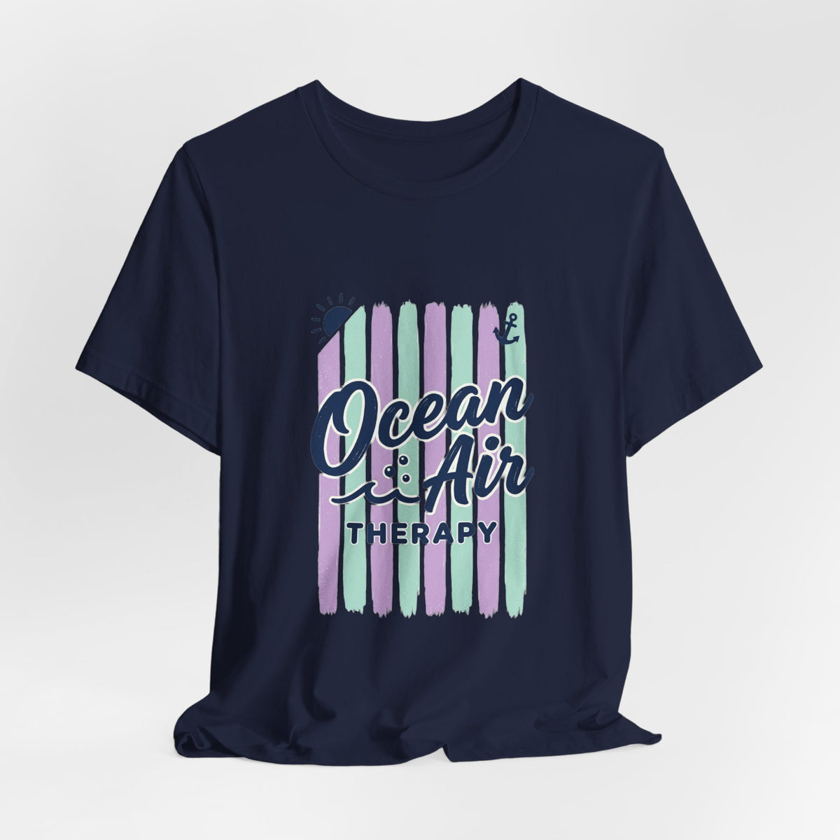 Ocean Air Therapy Tee | Cruise Vacation, Nautical Tropical Shirt