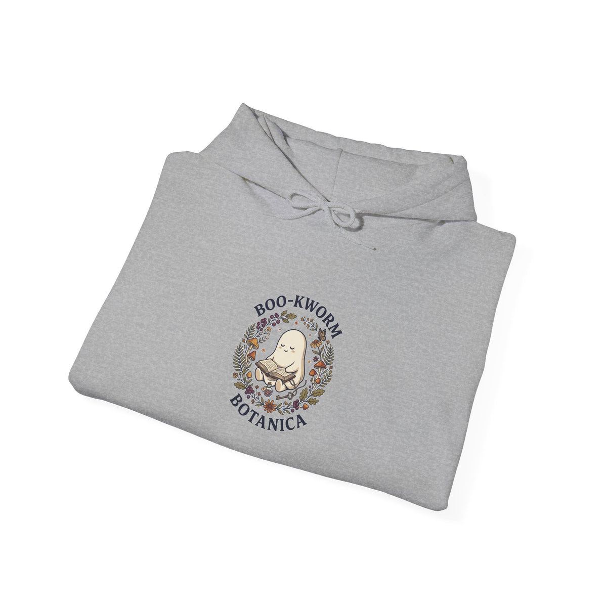 Boo-Kworm Botanica Hooded Sweatshirt | Spooky Reader, Dark Academia