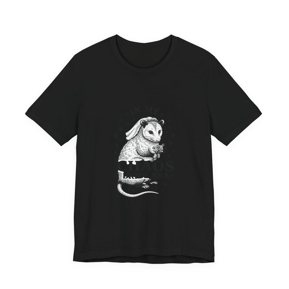 Chaos Bride Era Tee | Engaged Bride Slogan, Vintage Script Wedding Shirt