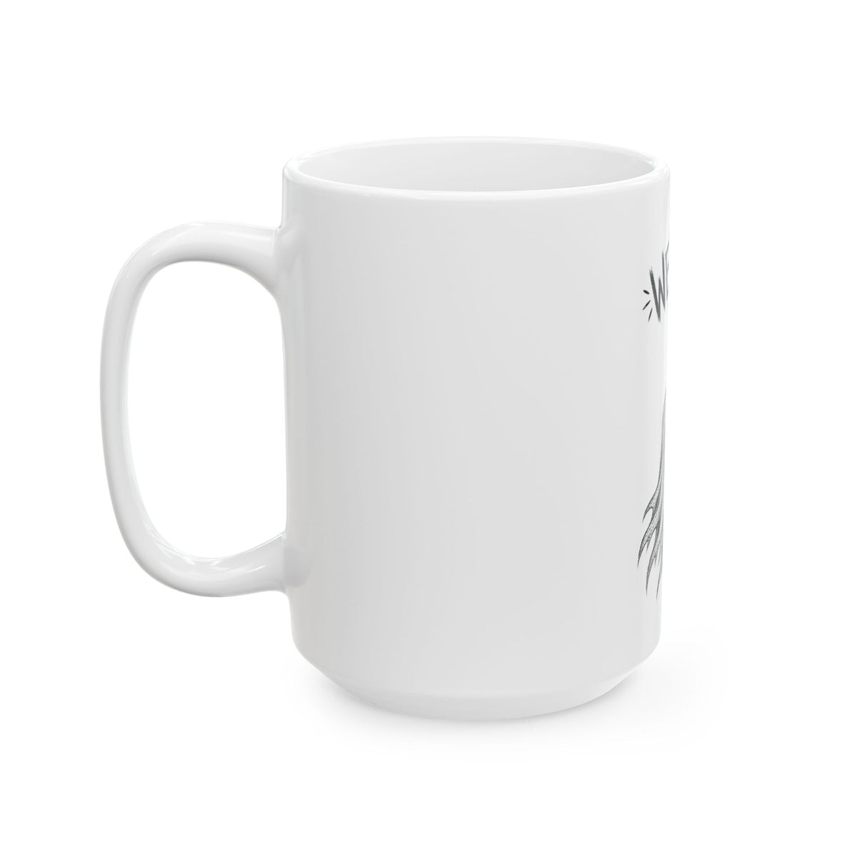 Web-Boo Ceramic Mug — Cute Ghost & Spider Halloween Coffee Cup (11oz, 15oz)