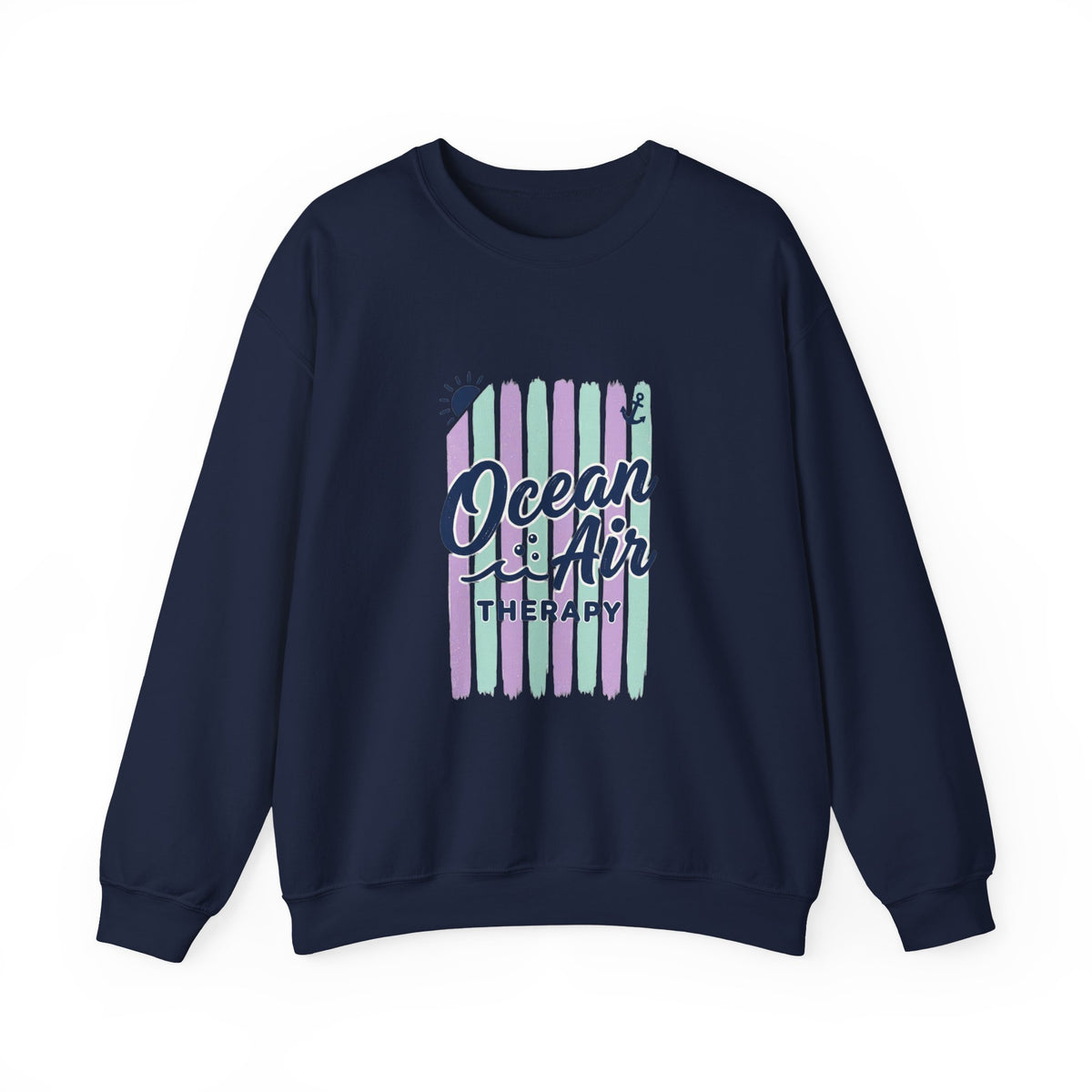 Ocean Air Therapy Sweatshirt | Cruise Vacation, Nautical Tropical
