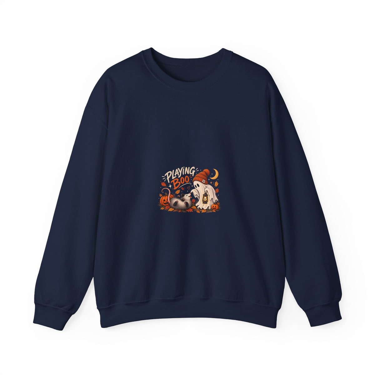 Halloween Boo Ghost Crewneck Sweatshirt