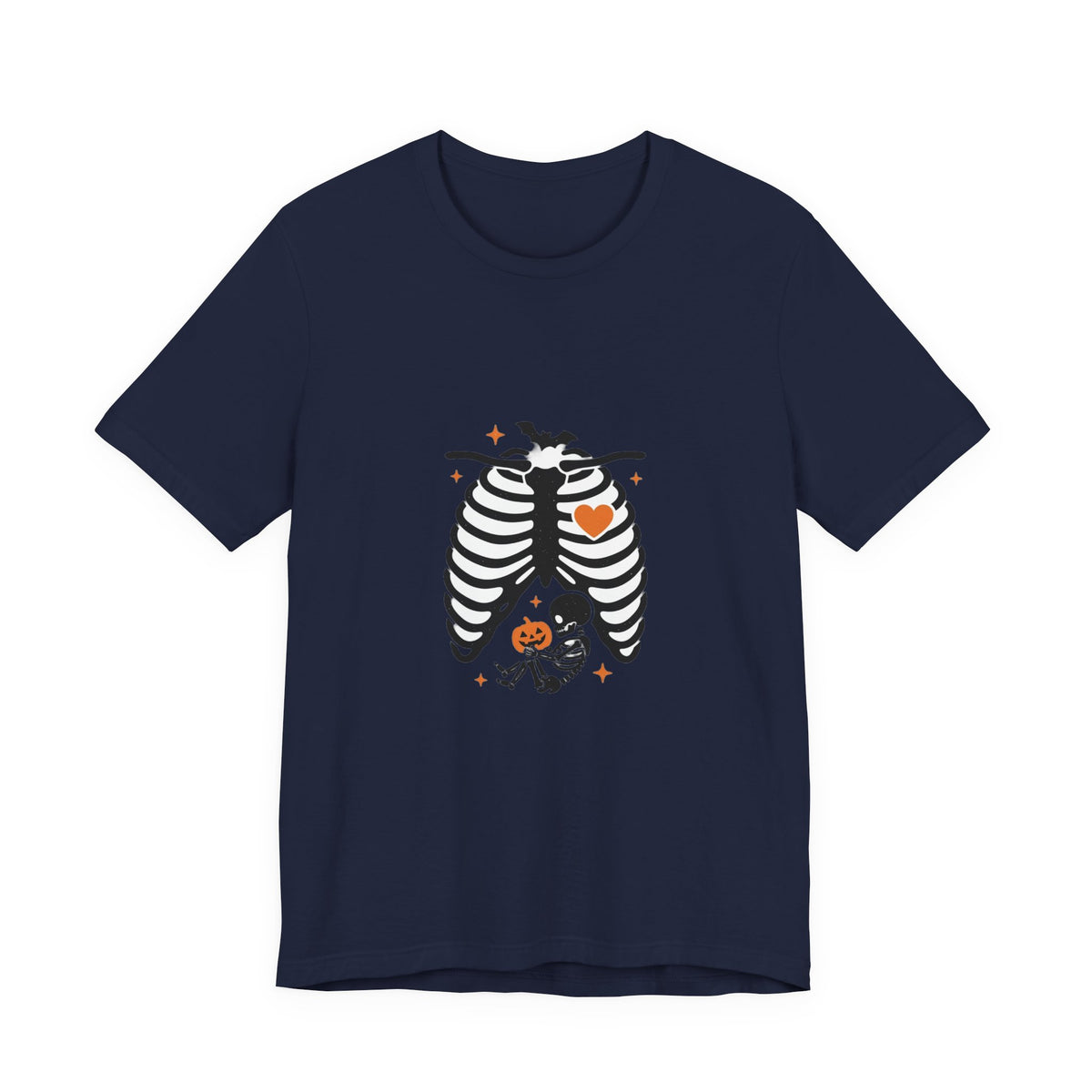 Skeleton Ribcage Tee | Halloween Family Shirts, Cute Spooky Bones Design