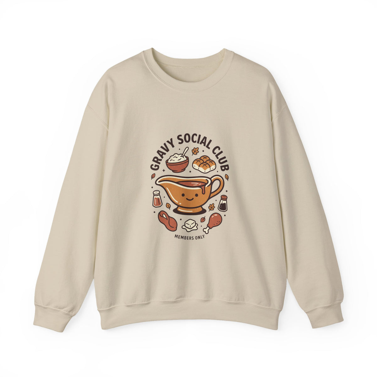 Gravy Social Club Sweatshirt | Thanksgiving, Pumpkin Pie, Fall Harvest