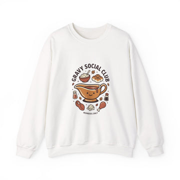 Gravy Social Club Sweatshirt | Thanksgiving, Pumpkin Pie, Fall Harvest