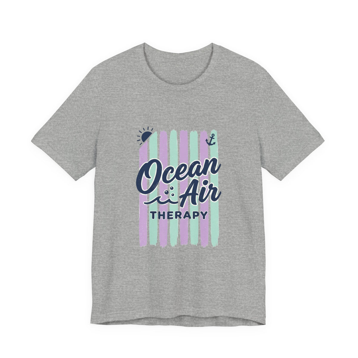 Ocean Air Therapy Tee | Cruise Vacation, Nautical Tropical Shirt