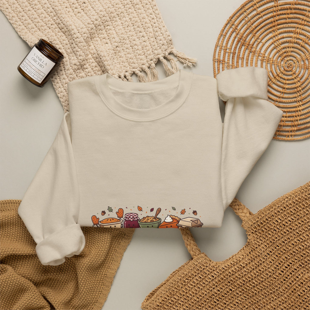 Friendsgiving Crew sweatshirt | Thanksgiving crewneck, fall turkey pumpkin design