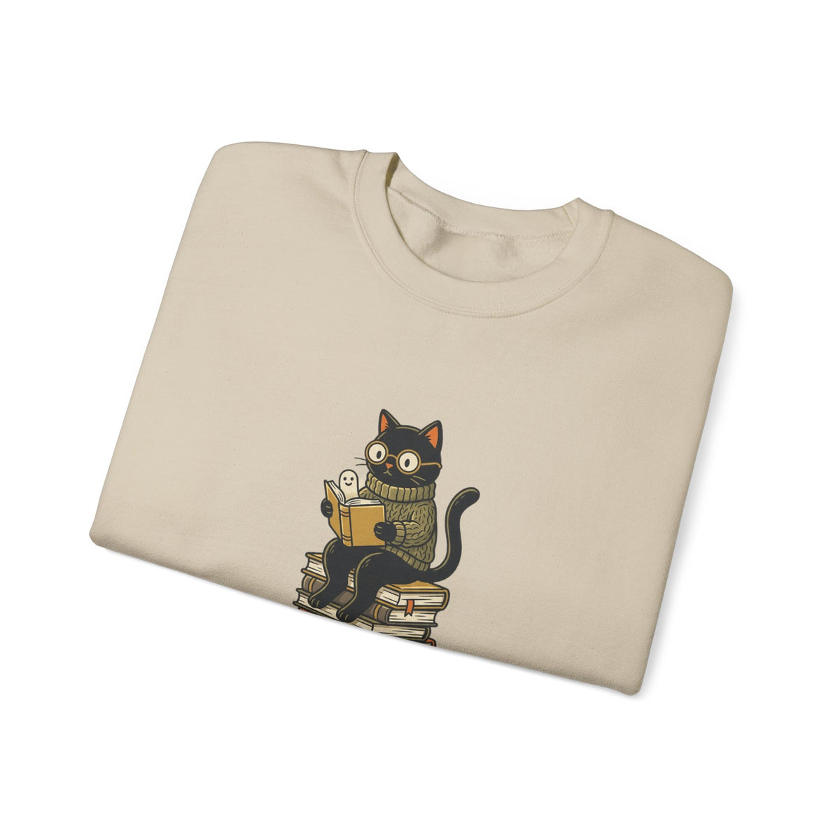 Cozy & Creepy Reader Sweatshirt | Spooky Reader Halloween Bookish