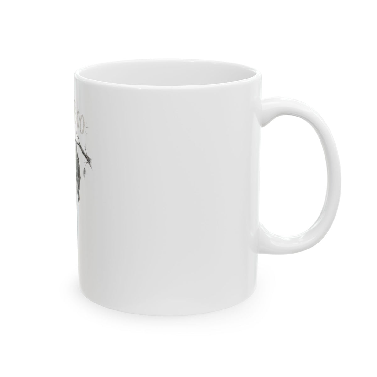 Hang-Boo Ceramic Mug — Cute Ghost & Bat Halloween Coffee Cup (11oz/15oz)