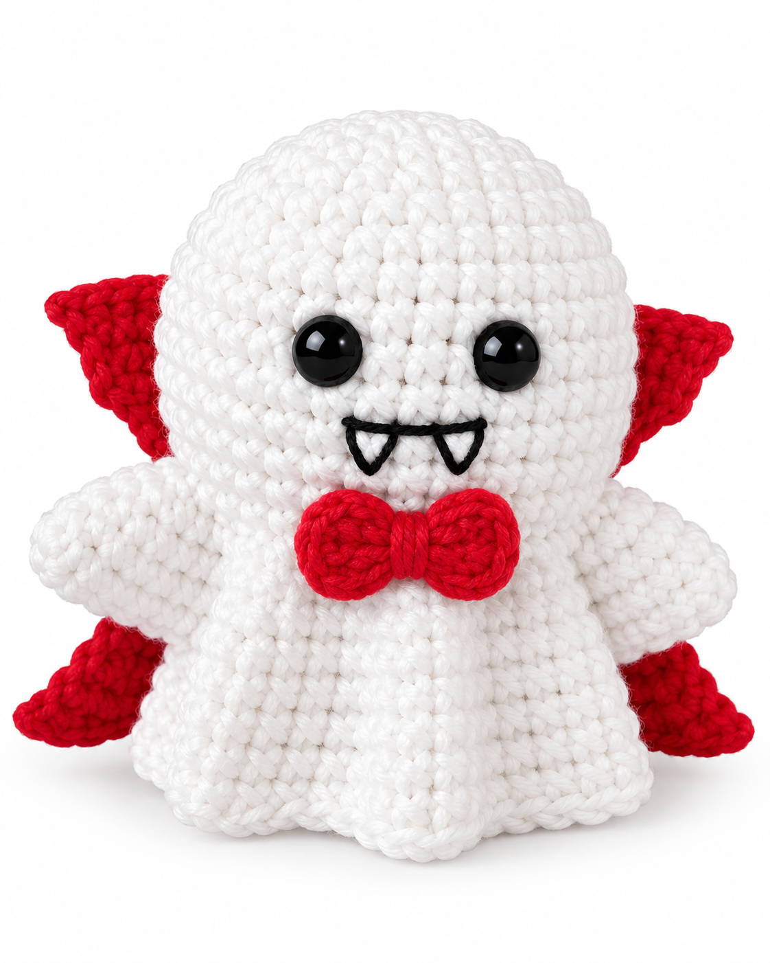 Vampire Ghost Crochet Pattern | Halloween Amigurumi | Spooky Crochet Doll