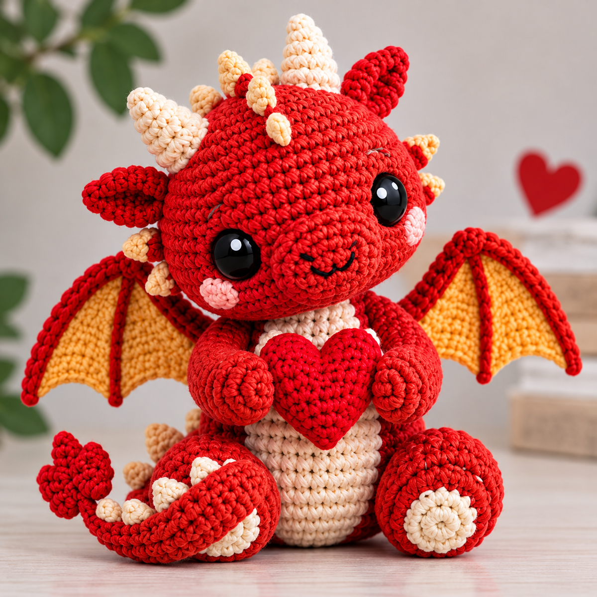 Cute Dragon Crochet Pattern PDF | Baby Dragon Amigurumi | Fantasy Crochet - Yilzoo